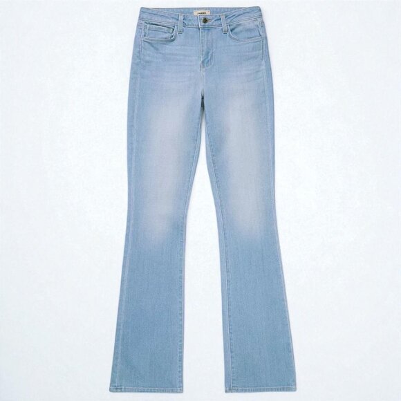 L'AGENCE Oriana High-Rise Straight Jeans in Belmont Size 29 - Picture 5 of 15